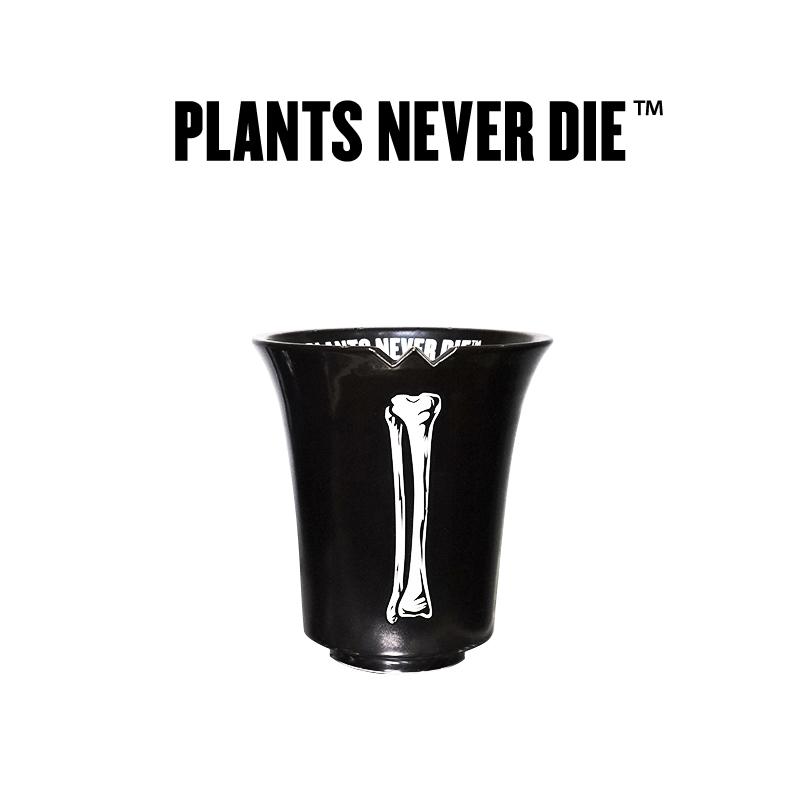 Plants Never Die 正規販売店 香港骨高鉢 W13 5cm H14cm 鉢植え おしゃれ 骨 イラスト ブラック 径13 5 高さ14 0 陶器 ガーデニング 屋外 屋内 B8 Pnt 005 リコメン堂ホームライフ館 通販 Yahoo ショッピング