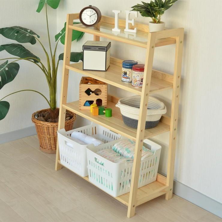 ラック 4段 ウッドラック 収納ラック 収納 ガラス付き 台形 シンプル 北欧 棚板調節 ガラストップウッドラック ビート 代引不可 Onor 0033 リコメン堂ホームライフ館 通販 Yahoo ショッピング