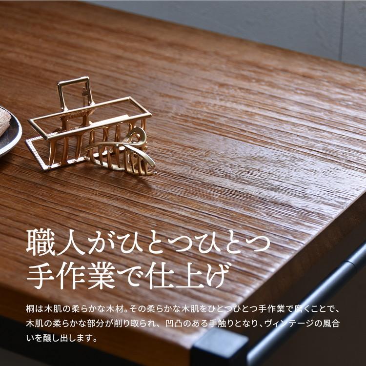 ZAGA アンティーク調 4段パイプラック 幅90cm 天然木×スチール 高さ117.5cm ブラウンアンティーク風 パイプラック 4段 ラック 幅90cm 高さ1175mmの画像