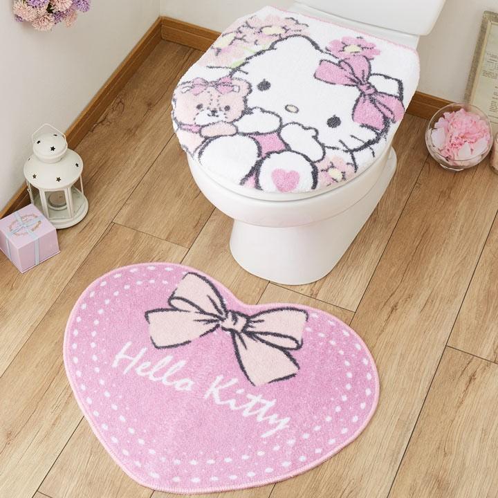 キティ トイレ 2点セット トイレフタカバー マット ペーパーホルダー トイレカバー キャラクター サンリオ 代引不可 リコメン堂ホームライフ館 通販 Yahoo ショッピング