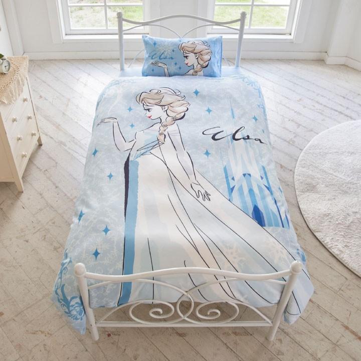 アナと雪の女王 エルサ 布団カバー3点セット シングル Disneyzone