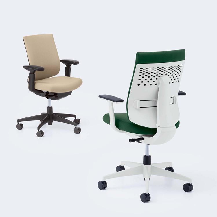 《送料込》 メーカー直送 オフィスチェア ウィザード4 ローバック 肘なし ブラック脚 本体ホワイトグレー C06-B102CW-E1G4E31 カーペット用 ソフトグレー 代引不可 【6473012529】(23320円)