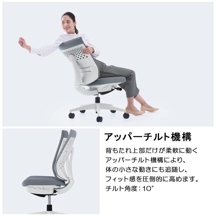 《送料込》 メーカー直送 オフィスチェア ウィザード4 ローバック 肘なし ブラック脚 本体ホワイトグレー C06-B102CW-E1G4E31 カーペット用 ソフトグレー 代引不可 【6473012529】(23320円)