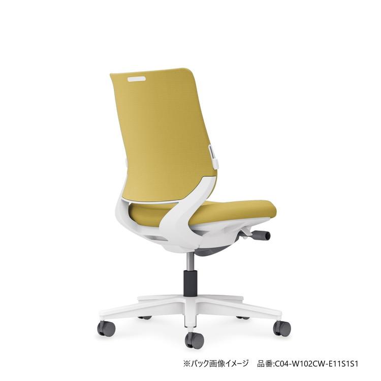 メーカー直送 コクヨ オフィスチェア 椅子 イス チェア ミトラ2 肘無 ランバー付 ホワイトグレー アッシュターコイズ 代引不可_3