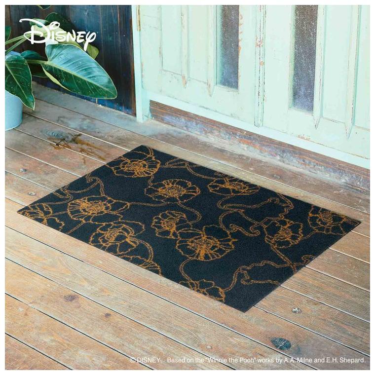 Phoo くまのプーさん アネモネ ブラック 60x90cm マット 玄関マット エントランスマット ディズニー おしゃれ 花柄 黒 代引不可 Cl Bk リコメン堂ホームライフ館 通販 Yahoo ショッピング