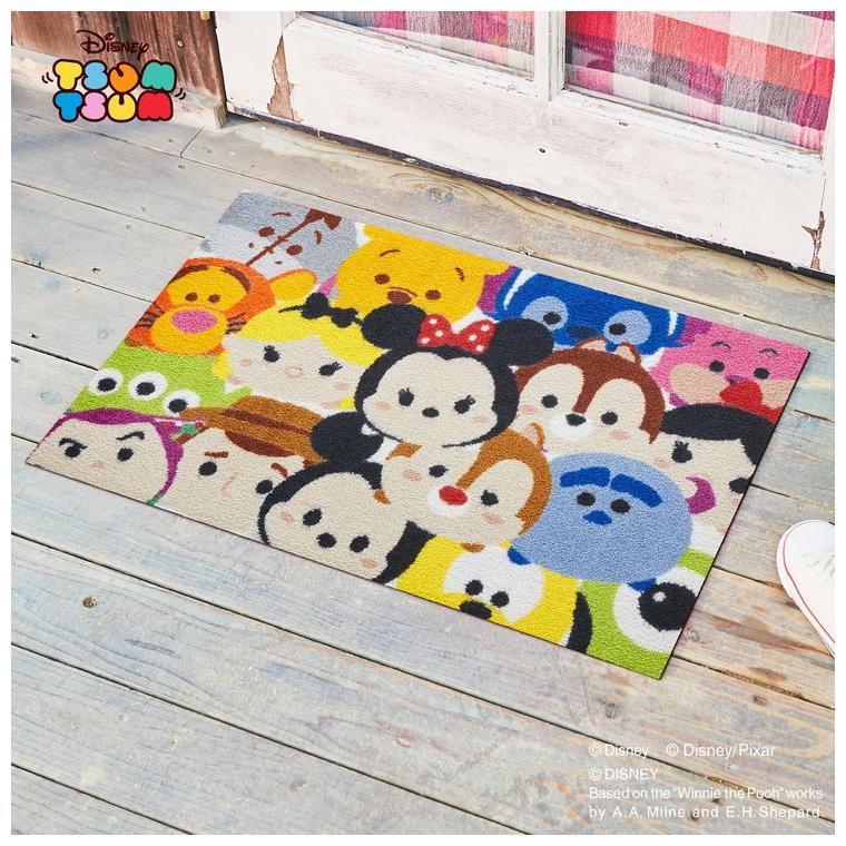 Tsum Tsum ツムツム 50x75cm マット 玄関マット エントランスマット ディズニー キャラクター ミッキー かわいい カラフル 代引不可 Cl Bk リコメン堂ホームライフ館 通販 Yahoo ショッピング