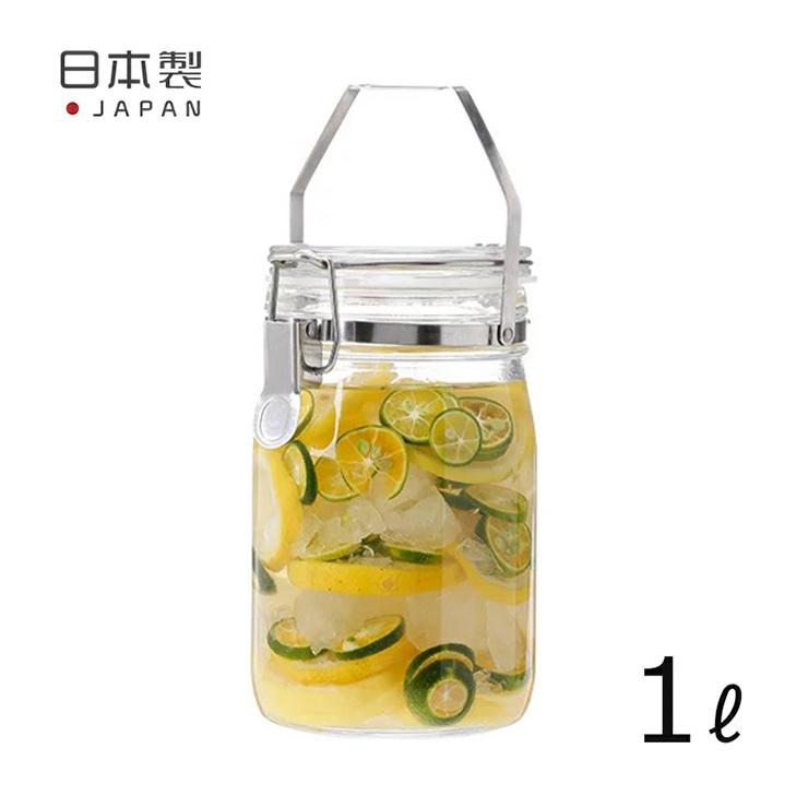 取手付密封びん 1l 梅酒瓶 梅酒ビン 手作り 果実酒瓶 保存容器 キャニスター セラーメイト 保存容器 脱気 真空 調味料入れ 代引不可 Cq 1906ss001 リコメン堂ホームライフ館 通販 Yahoo ショッピング