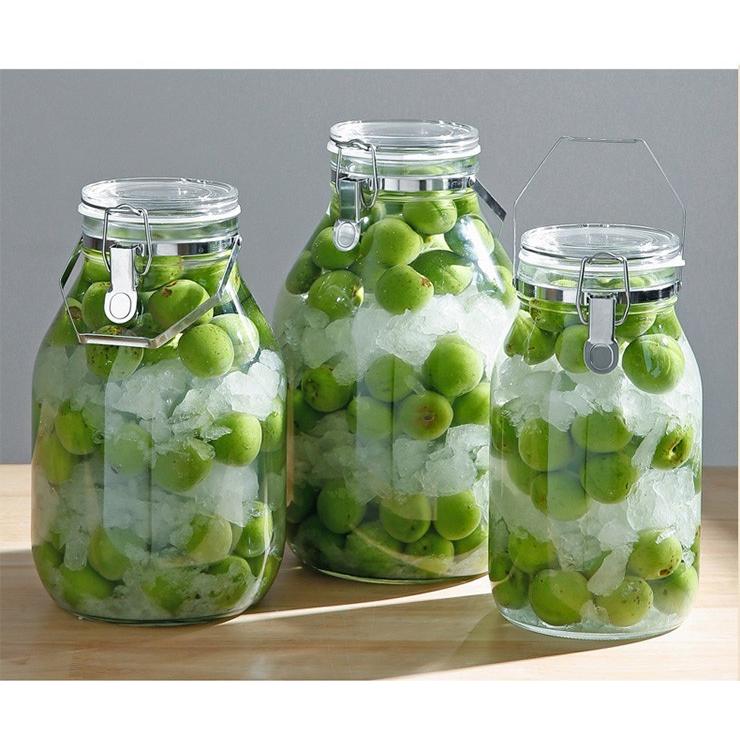 取手付密封びん 1l 梅酒瓶 梅酒ビン 手作り 果実酒瓶 保存容器 キャニスター セラーメイト 保存容器 脱気 真空 調味料入れ 代引不可 Cq 1906ss001 リコメン堂ホームライフ館 通販 Yahoo ショッピング