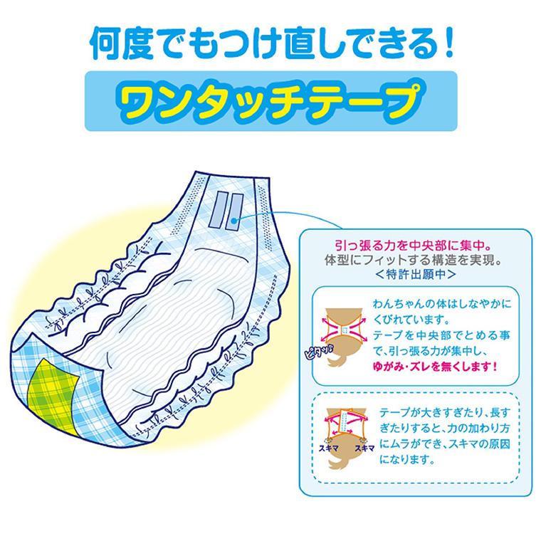 6個セット 男の子のためのマナーおむつおしっこ用 ビッグパック 小~中型犬 38枚 第一衛材 PMO-707 まとめ売り セット売り_4