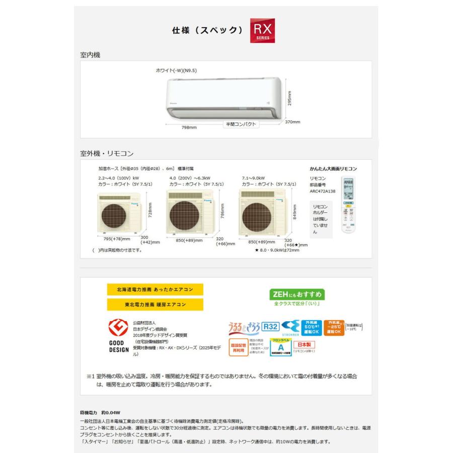 RXシリーズ うるさらX S565ATR(P)(V) ダイキン RXシリーズ うるさらX うるるとさらら ルームエアコン