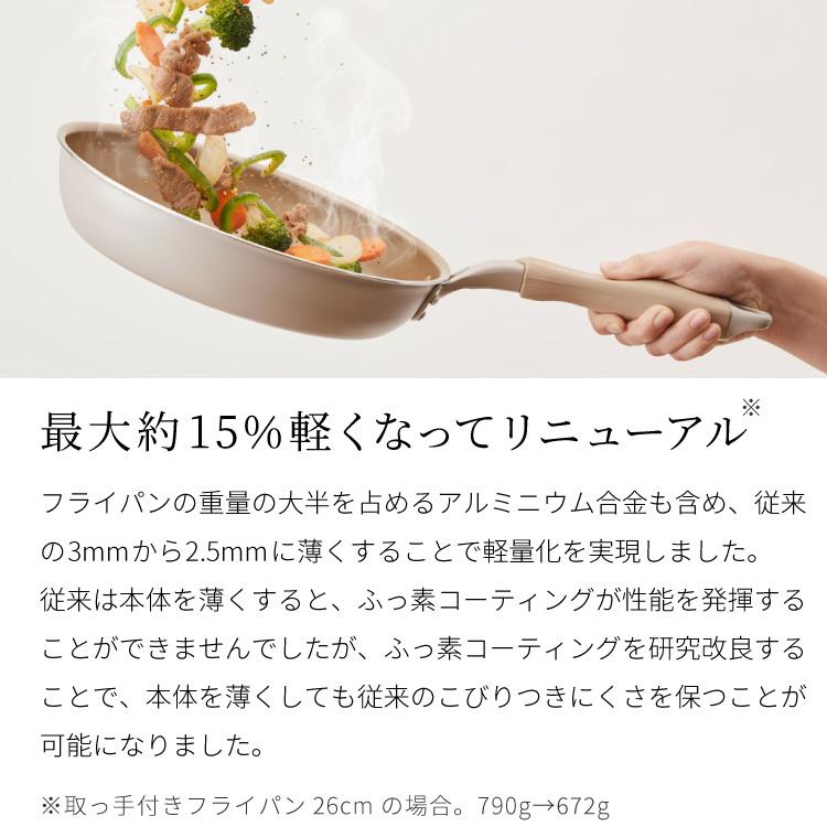 限定デザイン evercook エバークック 着脱式 フライパン 9点セット IH