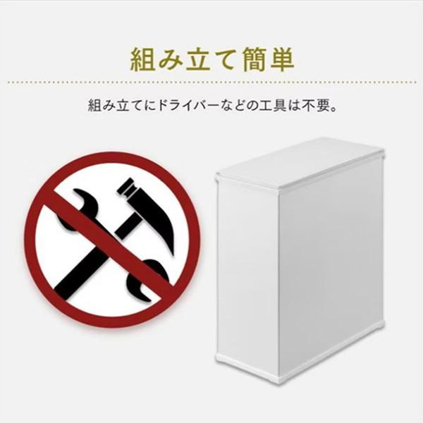 ESCO エスコ 30L ダストボックス 白 EA995A-361 代引不可の画像
