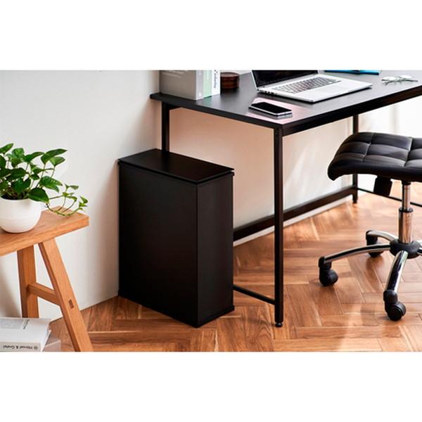 ESCO エスコ 30L ダストボックス 黒 EA995A-362 代引不可の画像