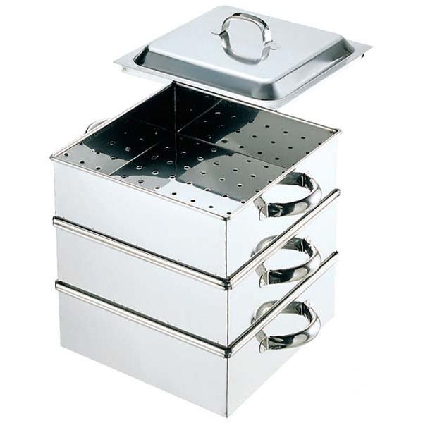 EBM 18-8 業務用角蒸器 39cm 2段 代引不可