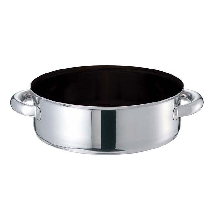 ＥＢＭ　モリブデンジIIプラス　外輪鍋　２４cm　蓋無　ノンスティック 代引不可