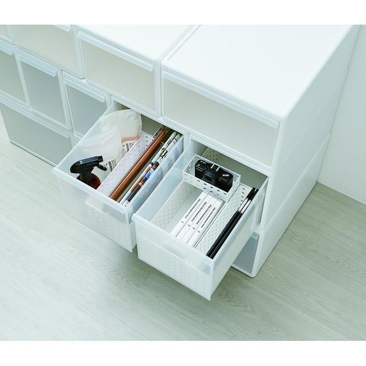 組み合わせて使える収納ケース スリムl ホワイト 引き出し 押入れ デスク 小物入れ 代引不可 Eh リコメン堂ホームライフ館 通販 Yahoo ショッピング