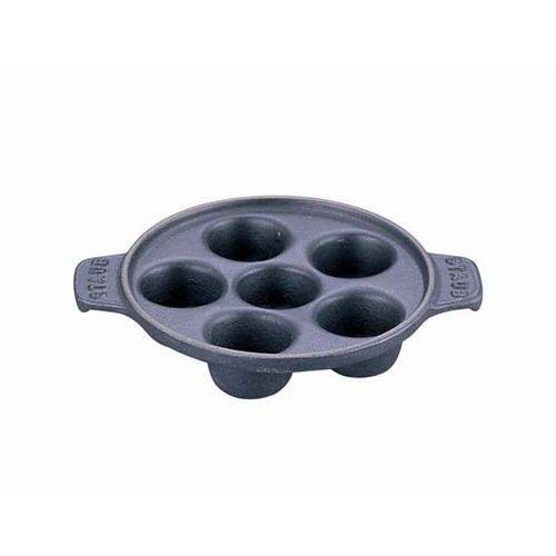 Staub - ストウブ エスカルゴディッシュ 6穴 黒 40509-550 RST3801 キッチン、日用品、文具-食器、グラス、カトラリー
