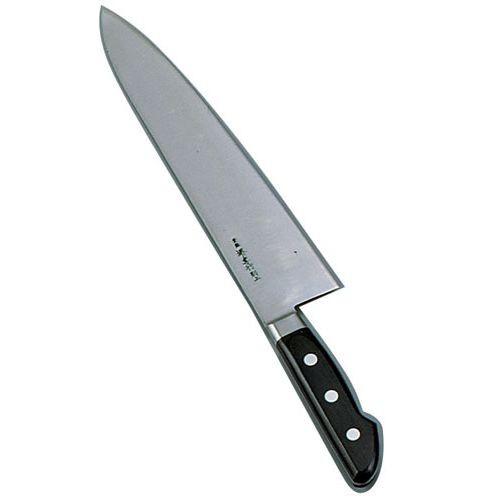 堺孝行 日本鋼(ツバ付)牛刀 21cm ANH02021