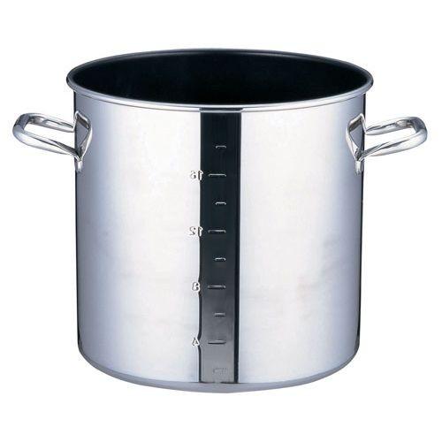 遠藤商事 SAパワー・デンジ アルファ 寸胴鍋 27cm(蓋無)目盛付 AZV7303