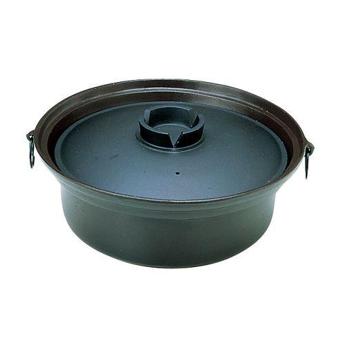 遠藤商事 軽銀アロイ 共蓋しゃぶ鍋 QSY65 鍋、グリル-キッチン、日用品、文具-調理器具