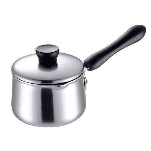 KOINU エルム IH 3層鋼 ミルクパン 14cm AEL0101