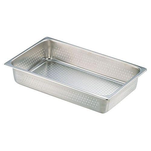 KOINU 18-8穴明ホテルパン 1/1 100mm 95114 AHT04022