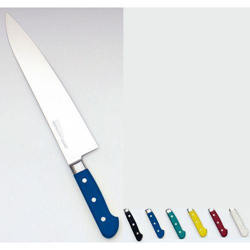 堺寛光 STD抗菌PC 牛刀(両刃) 21cm 赤 56125 AZT7011