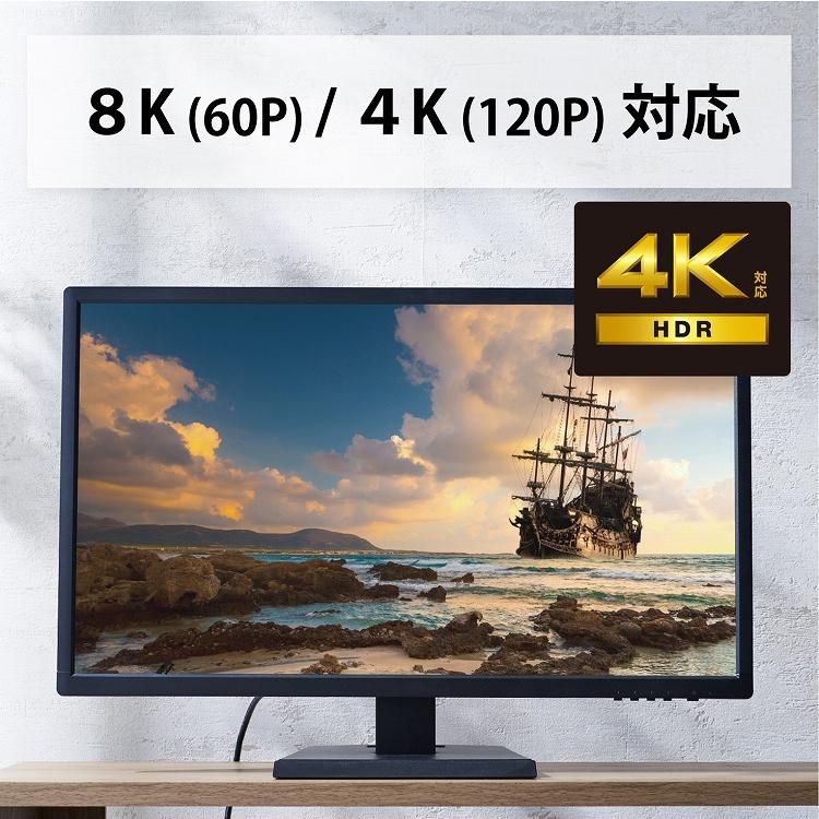 エレコム HDMIケーブル 4K/Ultra HD対応 プレミアム PS5対応 5m ノイズ軽減 RoHS指令準拠 10物質 ブラック 代引不可｜rcmdhl｜03