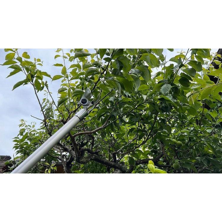 アルス コードレス電動パイプ回転式高枝鋏スゴタカ1.7m EPT-720-1.7 代引不可の画像
