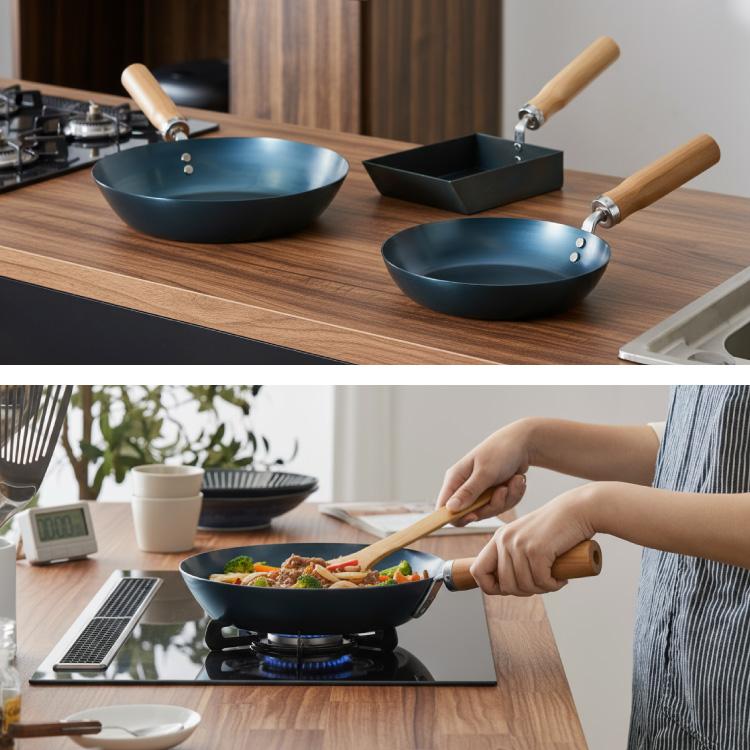 藤田金属×リコメン堂 卵焼き器 IH対応 日本製 PFOAフリー フッ素不使用