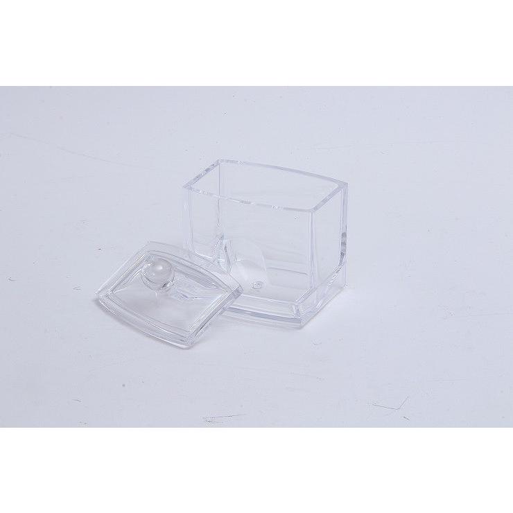 綿棒ケース おしゃれ Psコスメ収納 ほこりよけ コットン入れ フタ付き ボックス 収納 収納ケース 小物入れ 綿棒入れ 蓋付き 衛生的 数量限定 特売 Psコスメ収納