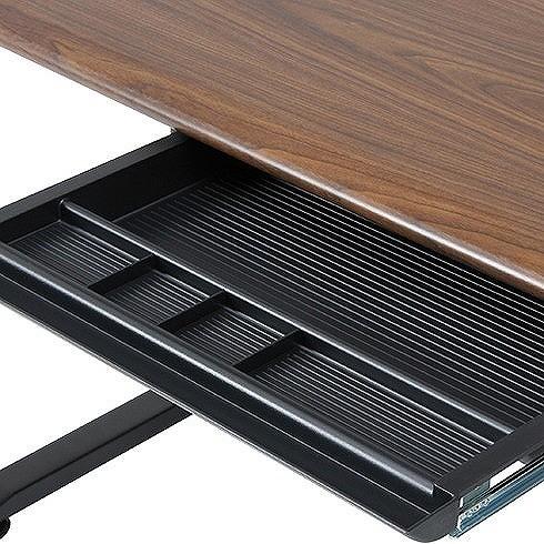 平机100幅 W1000×D700×H700mm 合成樹脂化粧パーティクルボード スチール おしゃれ ブラウン 代引不可_1