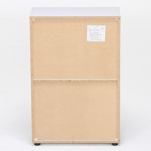 シューズラック ホワイト W600×D335×H900mm おしゃれ 代引不可の画像