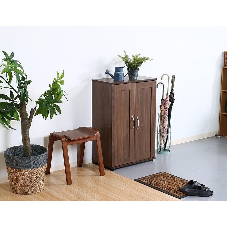 シューズラック ミディアムブラウン 幅60 奥行33 5 高さ90cm プリント紙化粧繊維板 プリント紙化粧パーティクルボード 代引不可 Fb 994 リコメン堂ホームライフ館 通販 Yahoo ショッピング