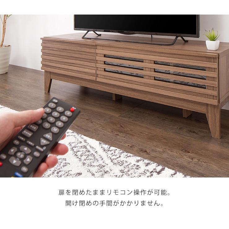 テレビ台 ライン 120幅 幅120cm テレビボード 格子 シンプル