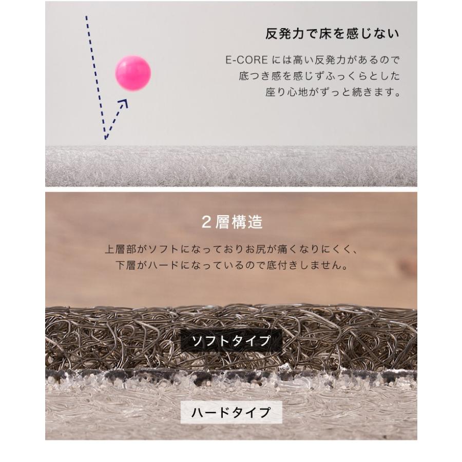 クッション E Core 二次加工 高反発 洗えるデスクワークシートクッション 座布団 フロアクッション Fc 2cushion リコメン堂ホームライフ館 通販 Yahoo ショッピング