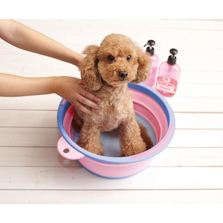 伊勢藤 日本製 折りたたみソフトタブ 12l ピンク メール便送料無料対応可