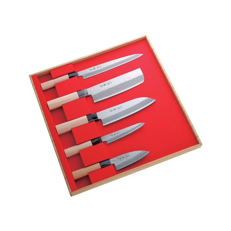 国産 日本製 ヤクセル 関藤平作 鎚起5本組みセット 刺身 菜切 三徳 ペティ 小出刃 359 包丁 ナイフ キッチンナイフ 高品質 Fc リコメン堂ホームライフ館 通販 Yahoo ショッピング