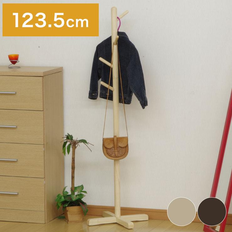 ポールハンガー 木製 高さ123 5cm 洋服ハンガーラック スタンドハンガー 洋服掛け カバン掛け ポールスタンド 省スペース Penzcahywd チェスト 衣類収納 Orthodoxdevon Org