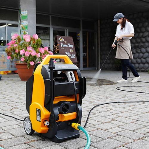 ブランド登録なし - 京セラ KYOCERA 高圧洗いもの機 50サイクル AJP-2100GQ洗車 洗いもの 洗い濯ぎ 洗い濯ぎ 壁 庭 剪断応力 調節する 自吸機能 配管 15m 50サイクル 東日本 旧リョービ
