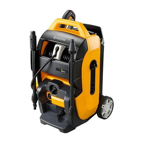 ブランド登録なし - 京セラ KYOCERA 高圧洗いもの機 50サイクル AJP-2100GQ洗車 洗いもの 洗い濯ぎ 洗い濯ぎ 壁 庭 剪断応力 調節する 自吸機能 配管 15m 50サイクル 東日本 旧リョービ