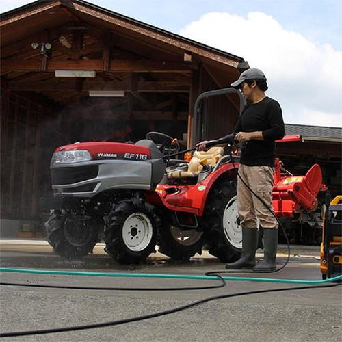 ブランド登録なし - 京セラ KYOCERA 高圧洗いもの機 50サイクル AJP-2100GQ洗車 洗いもの 洗い濯ぎ 洗い濯ぎ 壁 庭 剪断応力 調節する 自吸機能 配管 15m 50サイクル 東日本 旧リョービ