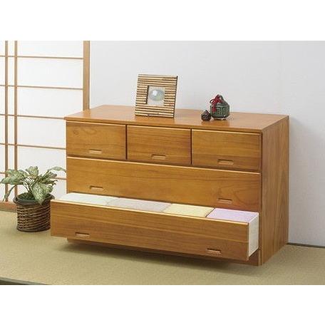 チェスト 総桐ハイチェスト 3段 5杯 桐たんす 衣類収納 箪笥 たんす 収納家具 リビング収納 収納ボックス 代引不可