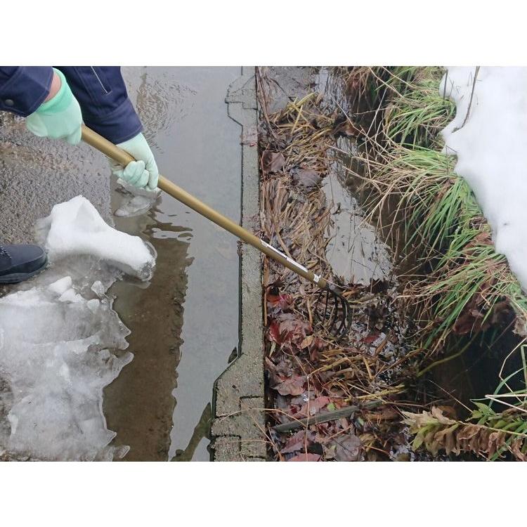 田の草取り 5本爪刃 雑草 除草 日本製 頑丈 耐久性 軽量 田植え 用水路 水田 排水溝 池 沼地 鍛造全鋼刃 代引不可_3