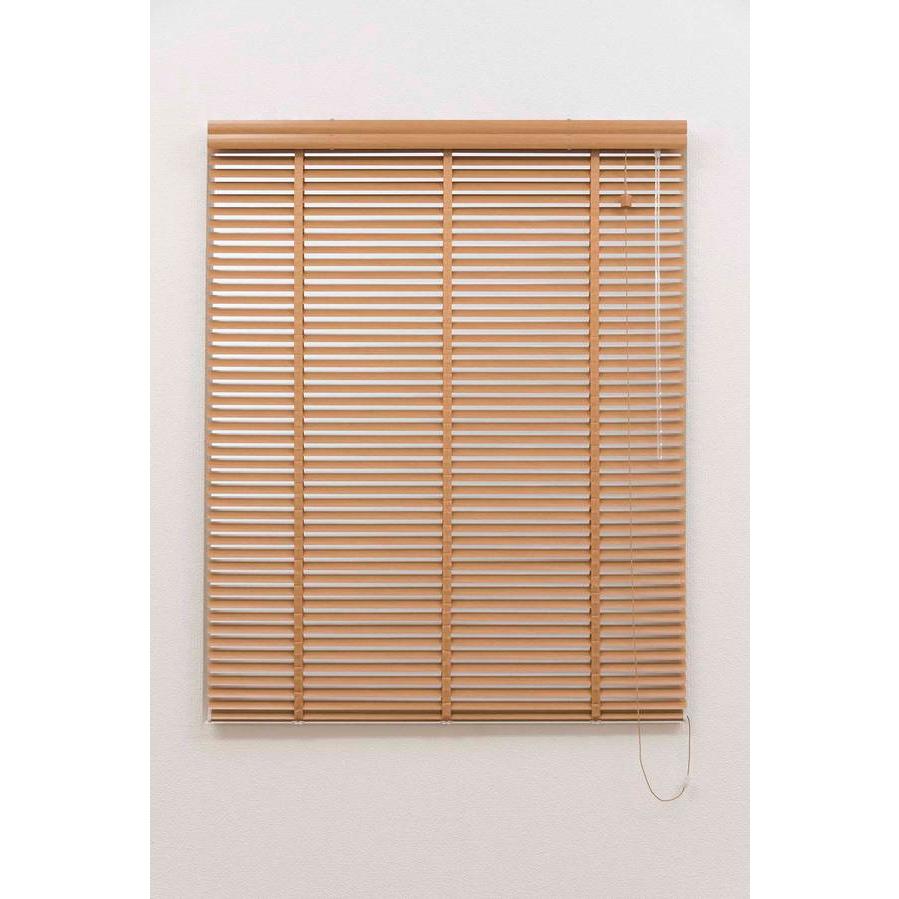 木目調アルミブラインド 165 98cm 木目 横型 ウッド ブラインド 簡単取付け カーテンレール 日除け カーテン おしゃれ 代引不可 Fo Shandy リコメン堂ホームライフ館 通販 Yahoo ショッピング