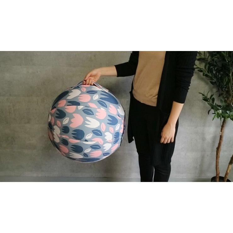 Moiku バランスボール オットマン ハンドル付き 55cm トレーニング 体幹 筋トレ 家トレ カバー付き 北欧 おしゃれ かわいい G2 リコメン堂ホームライフ館 通販 Yahoo ショッピング