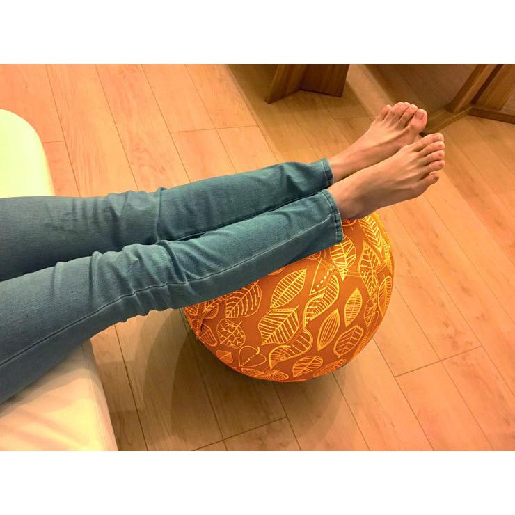 Moiku バランスボール オットマン ハンドル付き 65cm トレーニング 体幹 筋トレ 家トレ カバー付き 北欧 おしゃれ かわいい G2 リコメン堂ホームライフ館 通販 Yahoo ショッピング