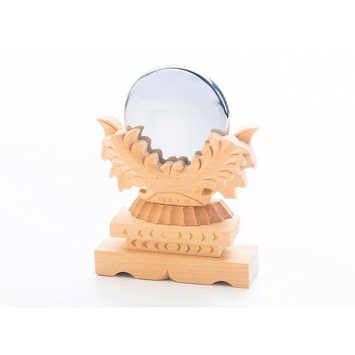 【驚きの値段】 日本製 神棚用神具 神鏡2寸上彫り