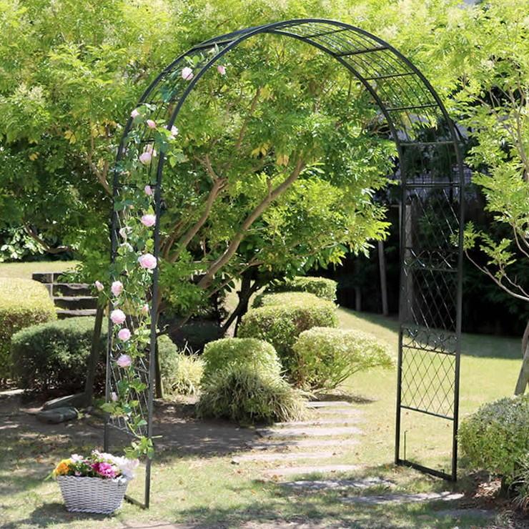 ワイドアイアンアーチ ヨーロッピアン ガーデン ガーデニング おしゃれ フレンチ 北欧 庭園 アンティーク 代引不可 Gk Ia Ed001grn リコメン堂ホームライフ館 通販 Yahoo ショッピング