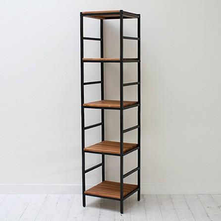 BRICK vertical line ブリック バーティカルライン 5段ラック40x40x175 パイプコネクタ付 5段 収納 おしゃれ アンティーク 代引不可
